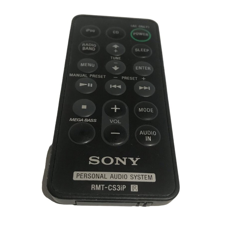 Sony Remote RMT-CS3iP Personal Audio System